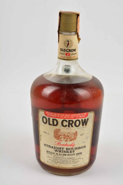Old Crow 1974, Kentucky Whiskey Bourbon  - Asta Whisky & Co. - Associazione Nazionale - Case d'Asta italiane