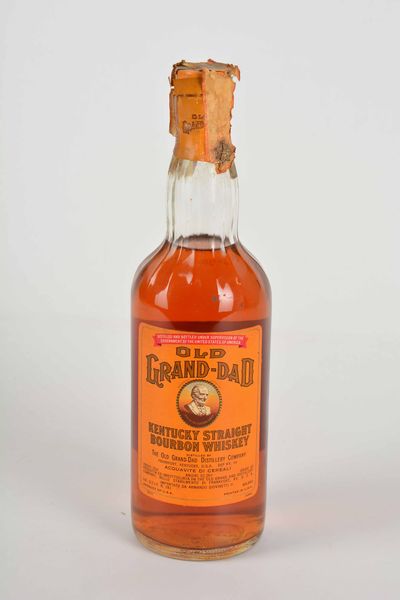 Old Grand Dad 1960, Kentucky Bourbon Whiskey  - Asta Whisky & Co. - Associazione Nazionale - Case d'Asta italiane