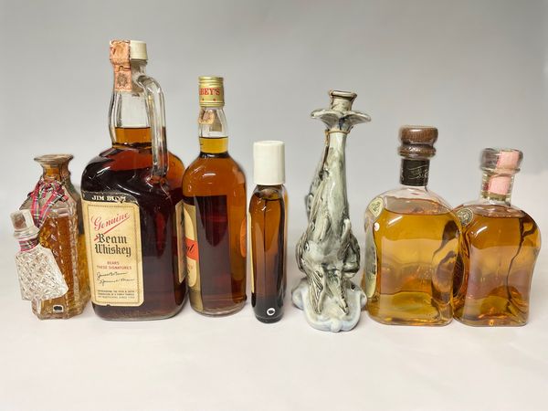 Park Lane, Cardhu, Baker, Gilbeys, Red Hills, Gim Beam, Scotch Whisky  - Asta Whisky & Co. - Associazione Nazionale - Case d'Asta italiane