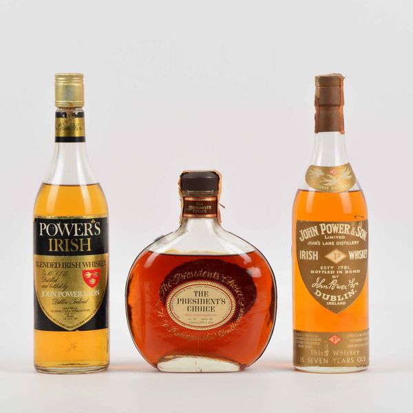 Power's Irish, The President's, John Power, Whiskey  - Asta Whisky & Co. - Associazione Nazionale - Case d'Asta italiane