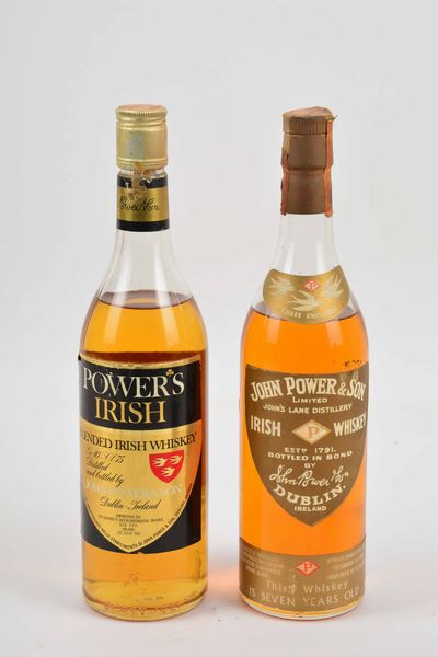 Power's Irish, The President's, John Power, Whiskey  - Asta Whisky & Co. - Associazione Nazionale - Case d'Asta italiane