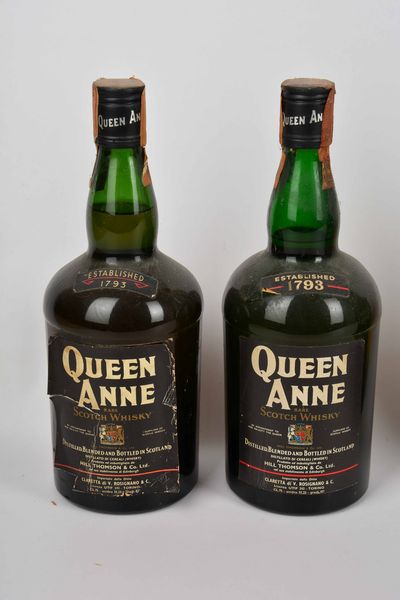 Queen Anne, Queen Elizabeth, Scotch Whisky  - Asta Whisky & Co. - Associazione Nazionale - Case d'Asta italiane