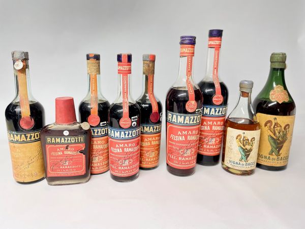 Ramazzotti, Amaro Felsina Collezione  - Asta Whisky & Co. - Associazione Nazionale - Case d'Asta italiane