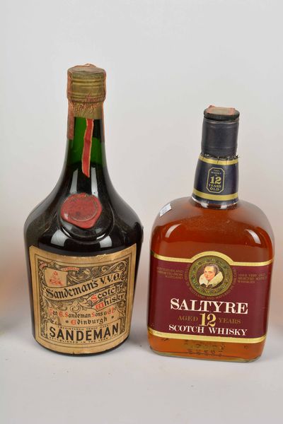 Rob Roy, Sandeman, Saltyre, Scotch Whisky  - Asta Whisky & Co. - Associazione Nazionale - Case d'Asta italiane