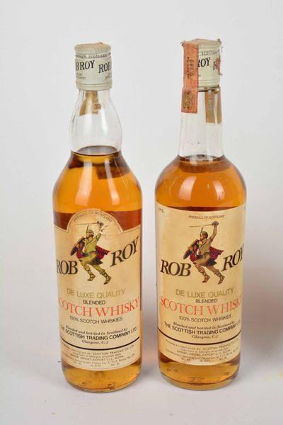 Rob Roy, Sandeman, Saltyre, Scotch Whisky  - Asta Whisky & Co. - Associazione Nazionale - Case d'Asta italiane