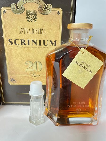 Scrinium, Dragon Bleu, Brandy  - Asta Whisky & Co. - Associazione Nazionale - Case d'Asta italiane
