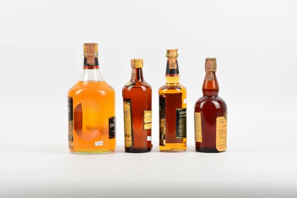 Seagram's 100 Pipers, Abbot's Choice, Slaintheva, Scotch Whisky  - Asta Whisky & Co. - Associazione Nazionale - Case d'Asta italiane