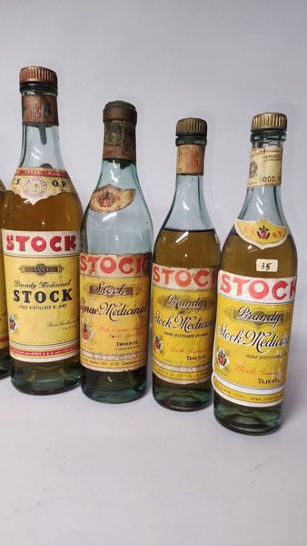 Stock Medicinal, Brandy Collezione  - Asta Whisky & Co. - Associazione Nazionale - Case d'Asta italiane