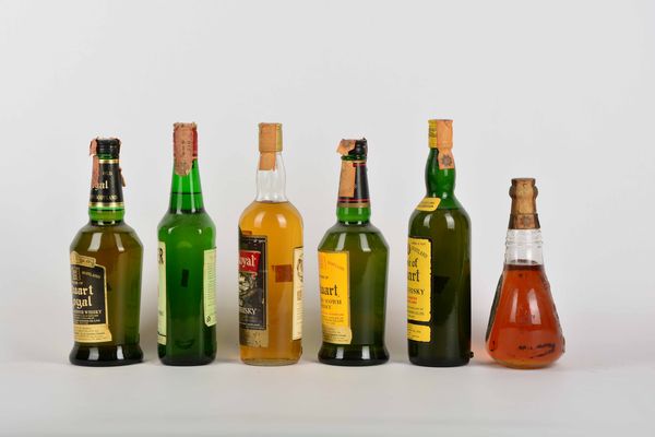 Stuart Royal, St. Leger, Spey Royal, Stuart, House of Stuart, Swing, Scotch Whisky  - Asta Whisky & Co. - Associazione Nazionale - Case d'Asta italiane