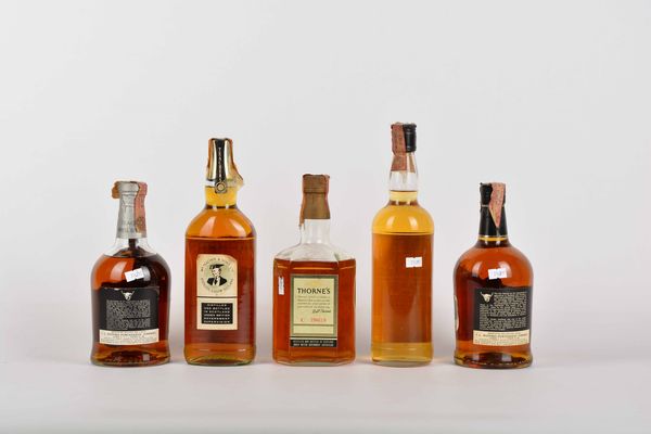 Teacher's, Teith Mill, Thorne's, Scotch Whisky  - Asta Whisky & Co. - Associazione Nazionale - Case d'Asta italiane