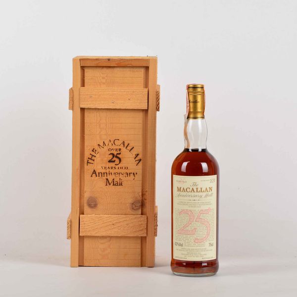 The Macallan 25, Whisky Sigle Malt  - Asta Whisky & Co. - Associazione Nazionale - Case d'Asta italiane