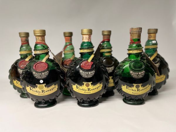 Vecchia Romagna Qualit Rara, Collezione  - Asta Whisky & Co. - Associazione Nazionale - Case d'Asta italiane