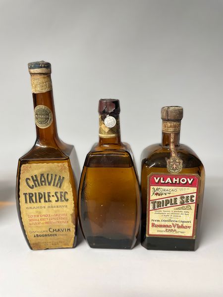Vlahov, Stock, Chavin, Triple Sec Collezione  - Asta Whisky & Co. - Associazione Nazionale - Case d'Asta italiane