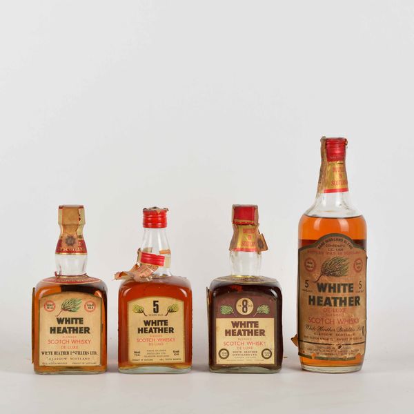 White Heather, Scotch Whisky  - Asta Whisky & Co. - Associazione Nazionale - Case d'Asta italiane