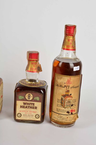 White Heather, Scotch Whisky  - Asta Whisky & Co. - Associazione Nazionale - Case d'Asta italiane