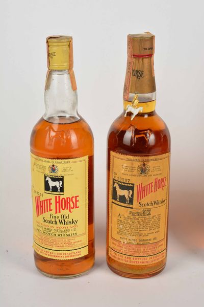 White Horse, Scotch Whisky  - Asta Whisky & Co. - Associazione Nazionale - Case d'Asta italiane