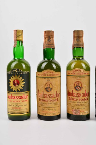 Ambassador, Deluxe Scotch Whisky  - Asta Whisky & Co. - Associazione Nazionale - Case d'Asta italiane