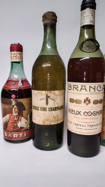 Cognac Italiani, Collezione  - Asta Whisky & Co. - Associazione Nazionale - Case d'Asta italiane