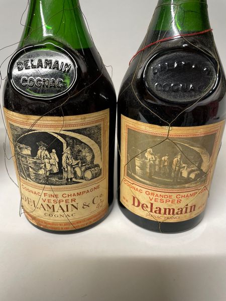 Cognac, Delamain, Napoleon, Courvoisier  - Asta Whisky & Co. - Associazione Nazionale - Case d'Asta italiane