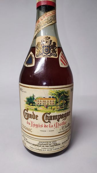 Cognac, grande champagne Logis de la Mothe  - Asta Whisky & Co. - Associazione Nazionale - Case d'Asta italiane