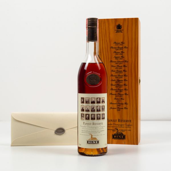 Cognac, Hine Family Reserve  - Asta Whisky & Co. - Associazione Nazionale - Case d'Asta italiane