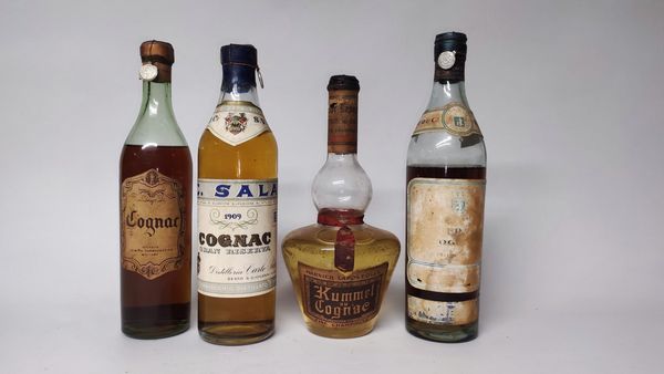 Cognac, L'Apostolle, Renier, Sala, Istituto Chimico Farmaceutico  - Asta Whisky & Co. - Associazione Nazionale - Case d'Asta italiane