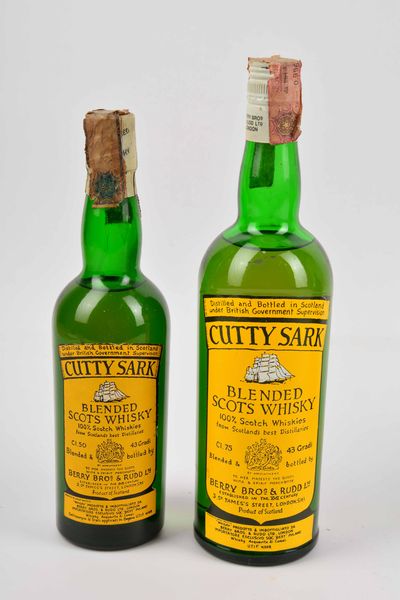 Cutty Sark, Scotch Whisky  - Asta Whisky & Co. - Associazione Nazionale - Case d'Asta italiane
