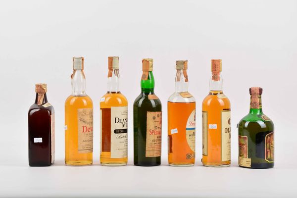 Dunfife, Dewar's, Deanston, Drury's, Drumochler, Desmond Duff, Scotch Whisky  - Asta Whisky & Co. - Associazione Nazionale - Case d'Asta italiane