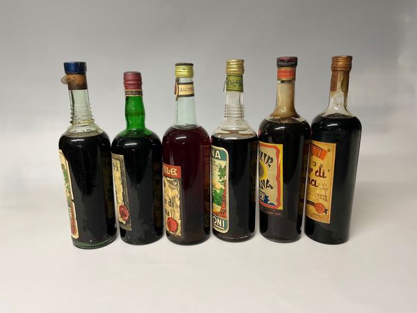 Elisir China, Pedroni, Alberti, Gentile, Ape, Ciuti  - Asta Whisky & Co. - Associazione Nazionale - Case d'Asta italiane