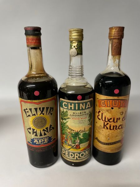 Elisir China, Pedroni, Alberti, Gentile, Ape, Ciuti  - Asta Whisky & Co. - Associazione Nazionale - Case d'Asta italiane