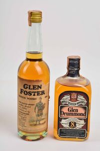 Glen Downan, Glen Eagle, Glen Drummond, Glen Foster, Scotch Whisky  - Asta Whisky & Co. - Associazione Nazionale - Case d'Asta italiane