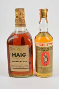 Haig, High Time, Scotch Whisky  - Asta Whisky & Co. - Associazione Nazionale - Case d'Asta italiane
