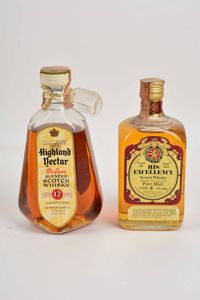Highland Clan, His Excellency, Highland Nectar, Scotch Whisky  - Asta Whisky & Co. - Associazione Nazionale - Case d'Asta italiane