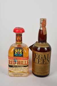 Red Hills, Regal Queen, Red Hackle, Raleigh, Scotch Whisky  - Asta Whisky & Co. - Associazione Nazionale - Case d'Asta italiane
