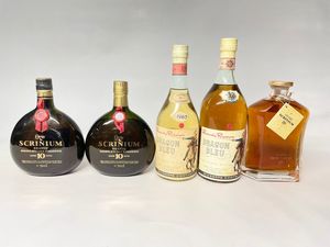 Scrinium, Dragon Bleu, Brandy  - Asta Whisky & Co. - Associazione Nazionale - Case d'Asta italiane