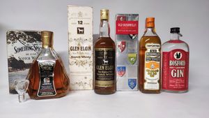 Something Special, Glen Elgin, Old Bushmills, <BR>Gin Bosford, Scotch Whisky  - Asta Whisky & Co. - Associazione Nazionale - Case d'Asta italiane