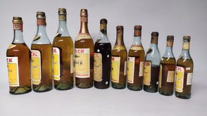 Stock Medicinal, Brandy Collezione  - Asta Whisky & Co. - Associazione Nazionale - Case d'Asta italiane