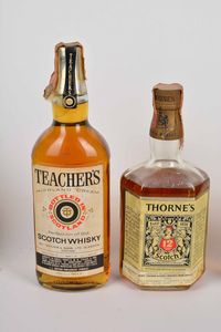 Teacher's, Teith Mill, Thorne's, Scotch Whisky  - Asta Whisky & Co. - Associazione Nazionale - Case d'Asta italiane
