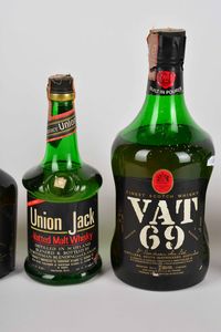 Twelve Pointer, Vat 69, Union Jack, Tuxedo, Watson, Scotch Whisky  - Asta Whisky & Co. - Associazione Nazionale - Case d'Asta italiane