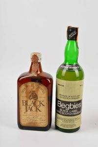 Black Jack, Begbies, Bell's, Big T, Scotch Whisky  - Asta Whisky & Co. - Associazione Nazionale - Case d'Asta italiane