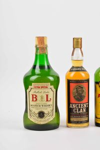 Bulloch Lade, Ancient Clan, Archer's, Ascot House's, Scotch Whisky  - Asta Whisky & Co. - Associazione Nazionale - Case d'Asta italiane