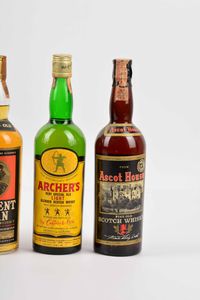 Bulloch Lade, Ancient Clan, Archer's, Ascot House's, Scotch Whisky  - Asta Whisky & Co. - Associazione Nazionale - Case d'Asta italiane