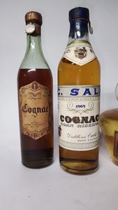 Cognac, L'Apostolle, Renier, Sala, Istituto Chimico Farmaceutico  - Asta Whisky & Co. - Associazione Nazionale - Case d'Asta italiane