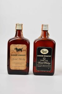 Dandie Dinmont Bourbon, Cromarty, Dawson, Daviess County, Scotch Whisky  - Asta Whisky & Co. - Associazione Nazionale - Case d'Asta italiane