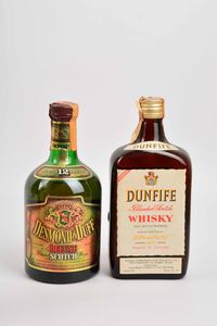 Dunfife, Dewar's, Deanston, Drury's, Drumochler, Desmond Duff, Scotch Whisky  - Asta Whisky & Co. - Associazione Nazionale - Case d'Asta italiane