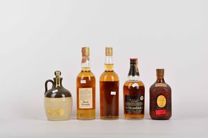 Fauchon, Royal Deeside, Scots Emblem, Scoth N.10, Sandy Mac, Scotch Whisky  - Asta Whisky & Co. - Associazione Nazionale - Case d'Asta italiane