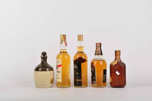 Fauchon, Royal Deeside, Scots Emblem, Scoth N.10, Sandy Mac, Scotch Whisky  - Asta Whisky & Co. - Associazione Nazionale - Case d'Asta italiane
