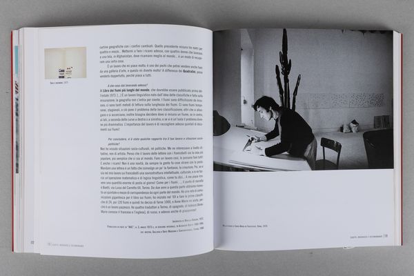 ALIGHIERO BOETTI : Alighiero & Boetti. Mettere all'arte il mondo 1993-1962  - Asta Libri d'Artista e Cataloghi d'Arte - Associazione Nazionale - Case d'Asta italiane