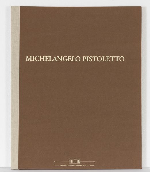 MICHELANGELO PISTOLETTO : Cartella A  - Asta Libri d'Artista e Cataloghi d'Arte - Associazione Nazionale - Case d'Asta italiane