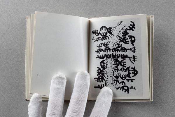 Giuseppe Capogrossi : L'alfabeto di Capogrossi  - Asta Libri d'Artista e Cataloghi d'Arte - Associazione Nazionale - Case d'Asta italiane